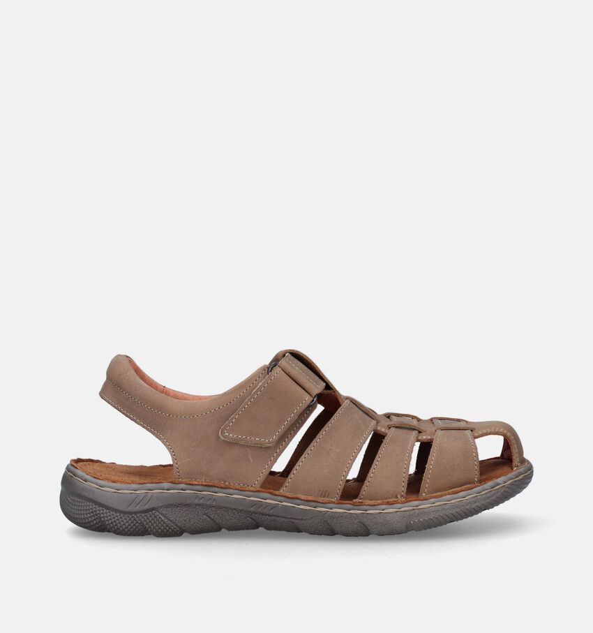 Softwalk Taupe Sandalen