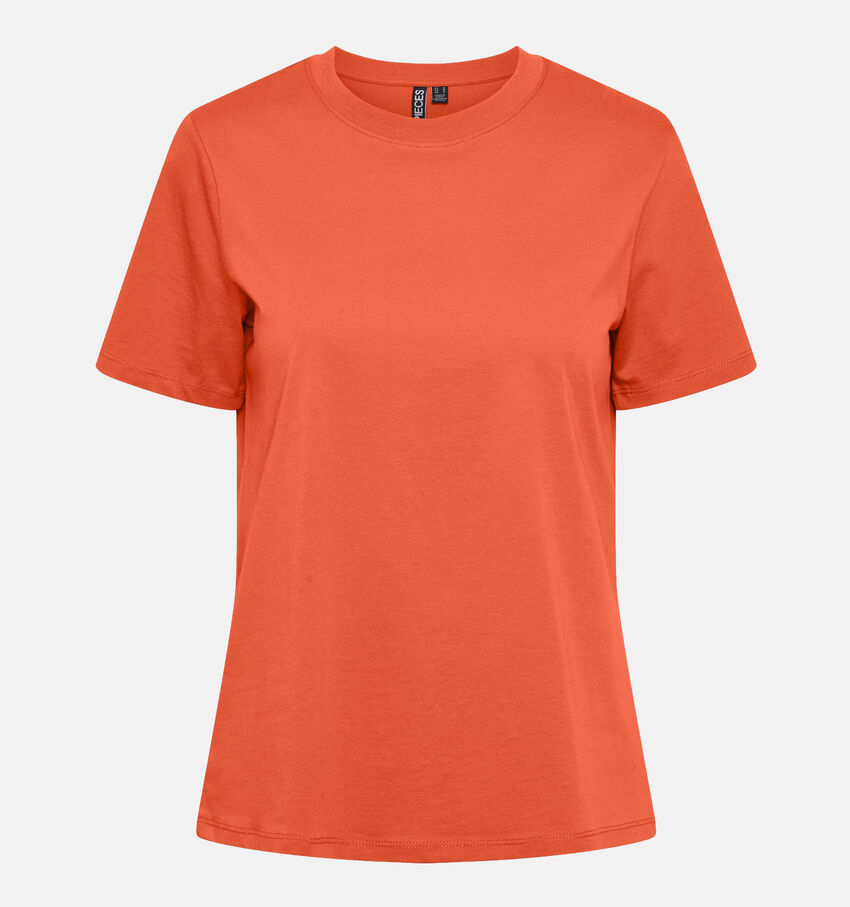Pieces Ria Oranje T-shirt