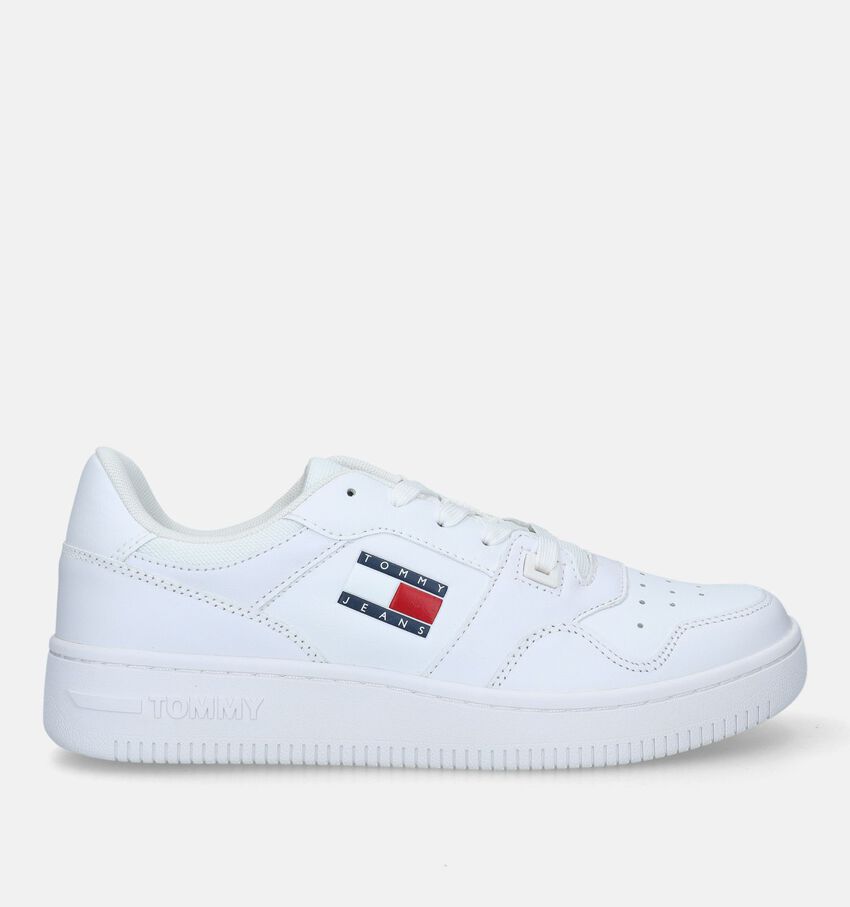 TH Tommy Jeans Retro Baskets en Blanc