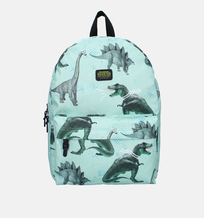 Skooter Blauwe Rugzak met dino's