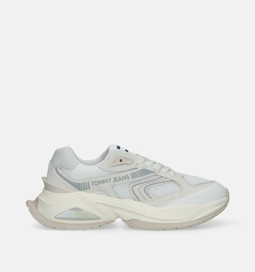 TH Tommy Jeans Trendy Retro Runner Ecru Sneakers