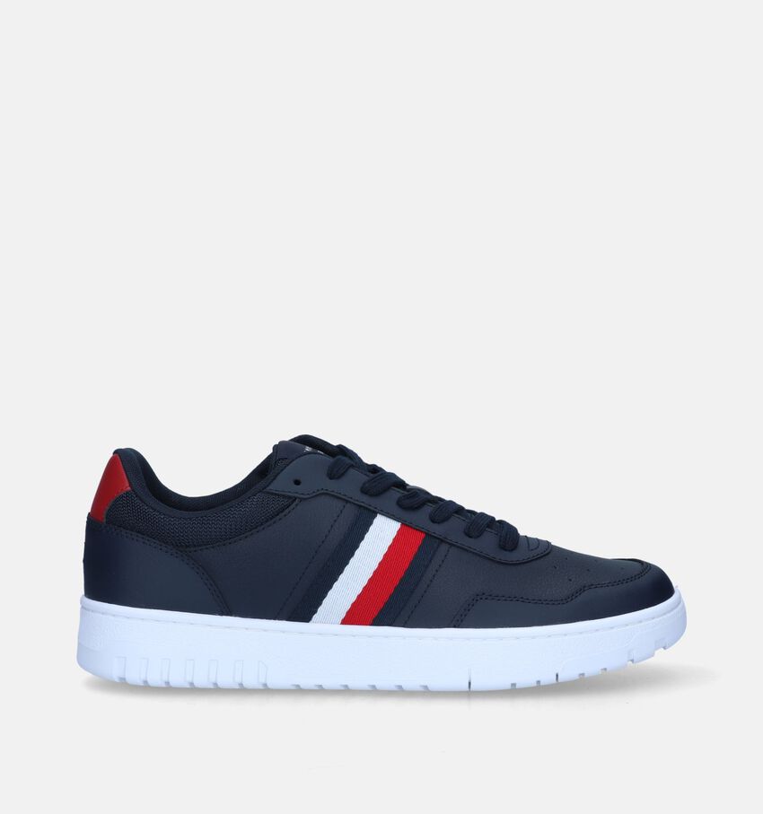 Tommy Hilfiger Basket Core Lite Blauwe Veterschoenen