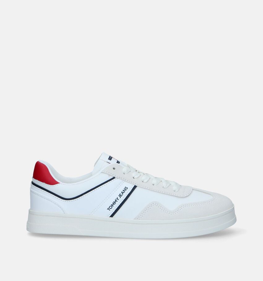 Tommy Hilfiger Tommy Jeans Retro Cupsole Witte Veterschoenen