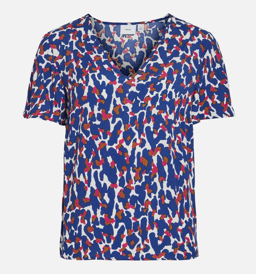 Vila Ruma Blauwe Blouse