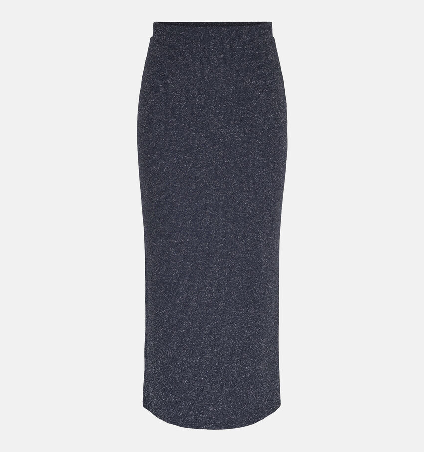 Pieces Lina Blauwe Lange rok