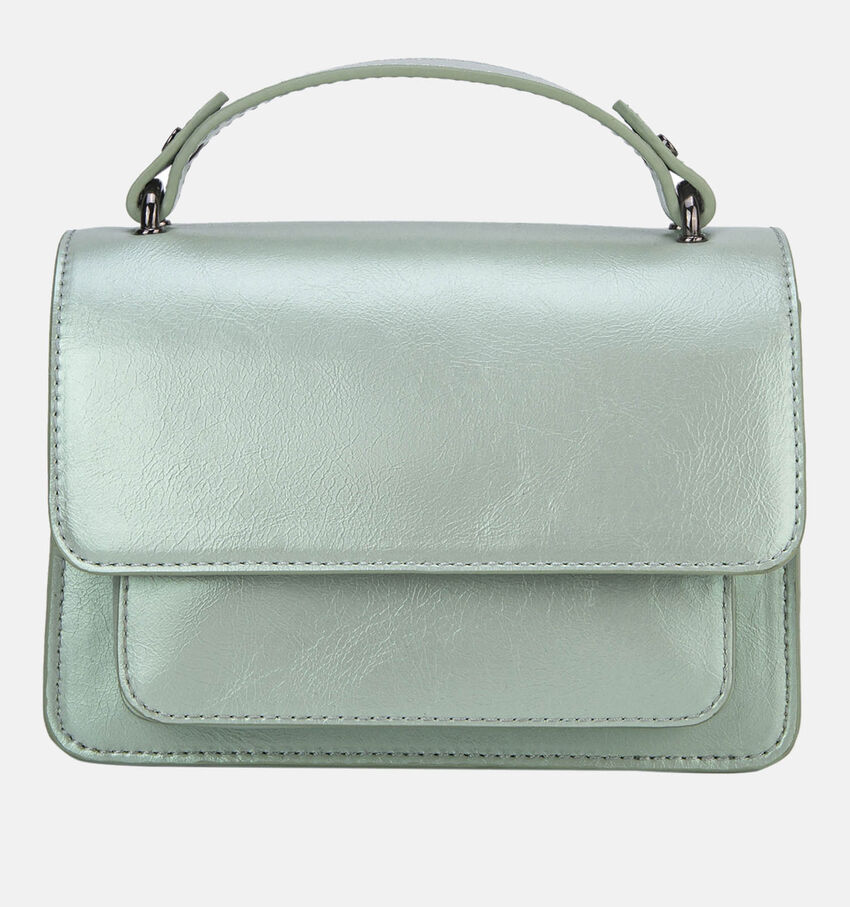 Hvisk Renei Shiny Structure Groene Crossbody tas