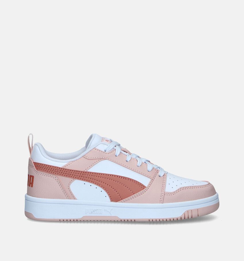 Puma Rebound v6 Roze Sneakers
