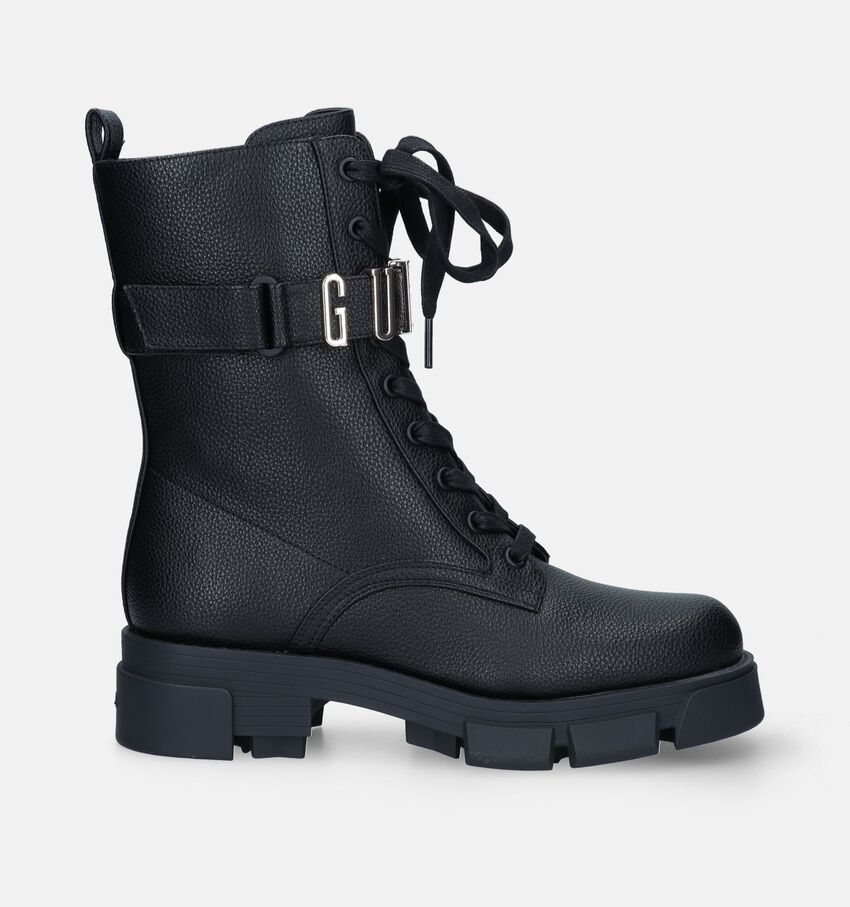 Guess Madox Bottes de motard en Noir