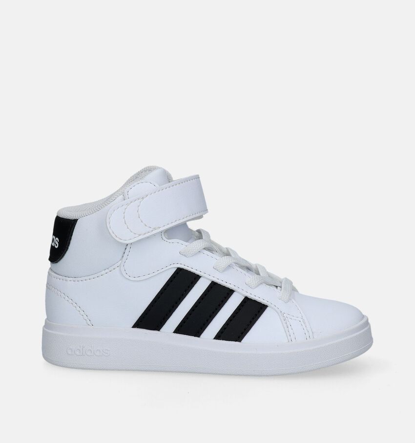 adidas Grand Court Mid K Baskets en Blanc