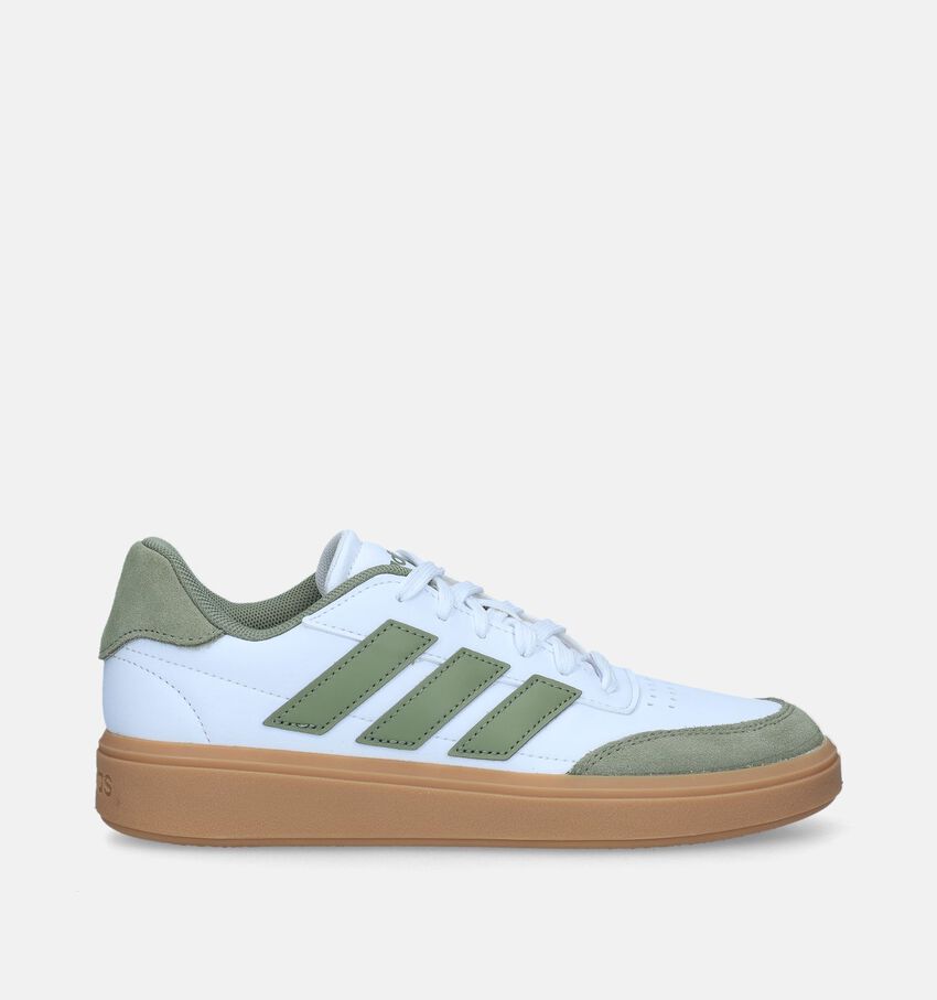 adidas Courtblock J Baskets en Blanc