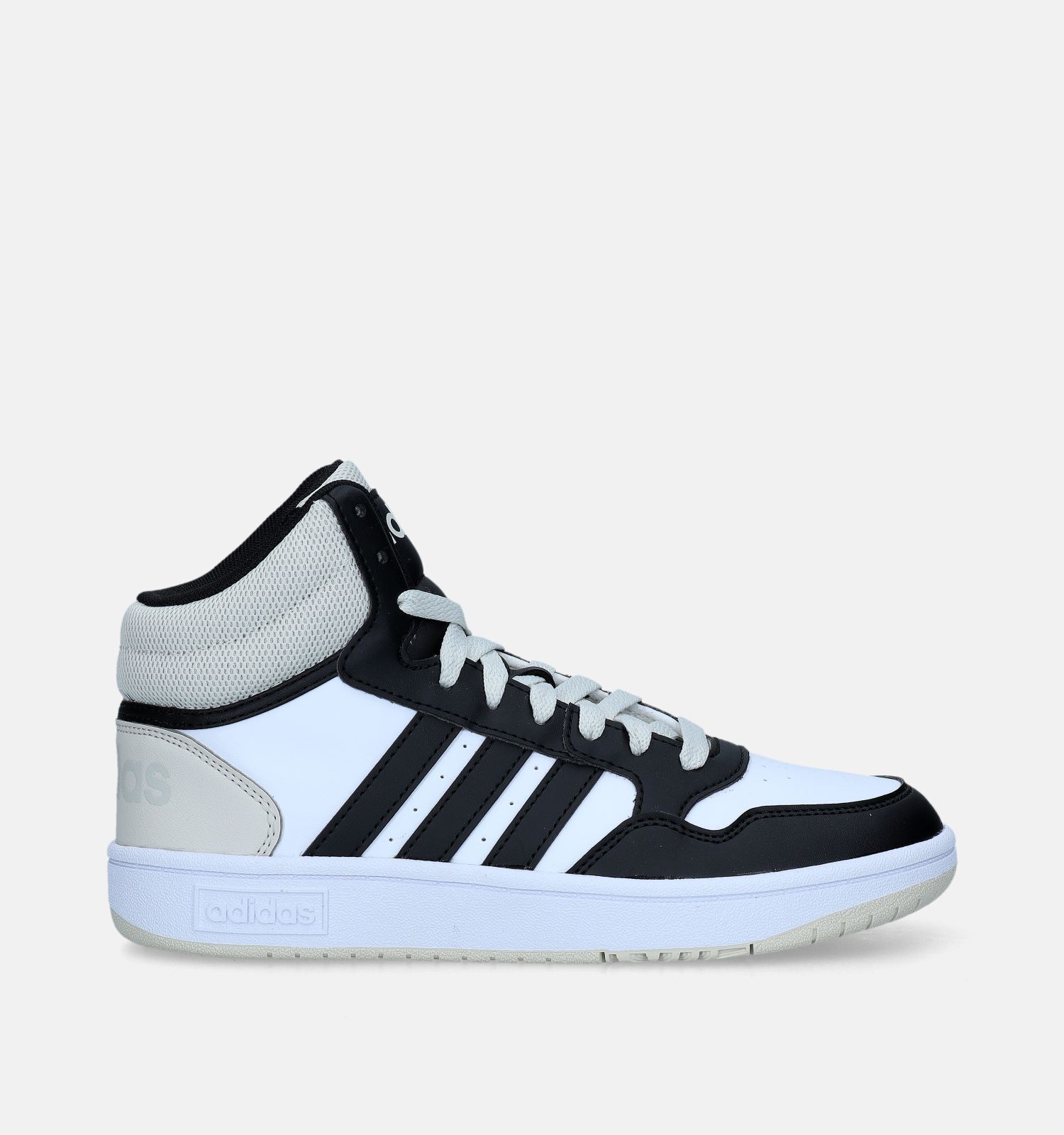 Adidas sneakers dames hoog zwart best sale