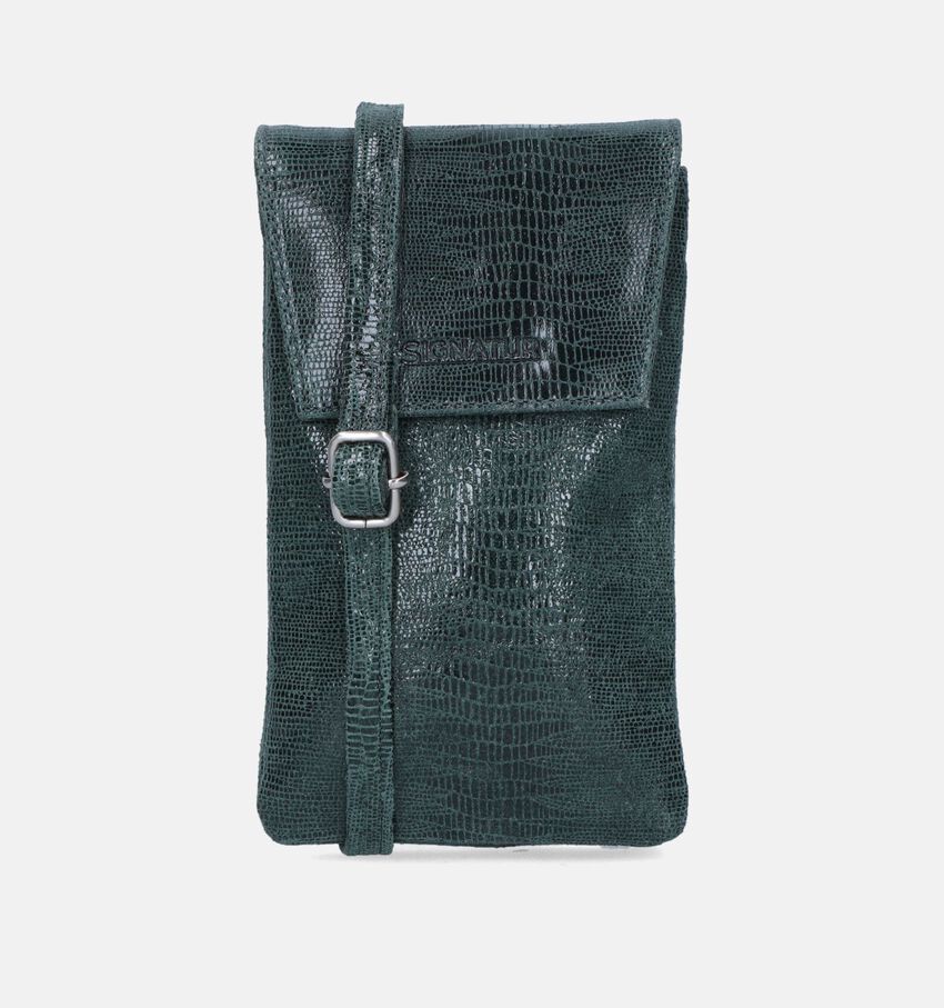 Signatur Groen Telefoontasje