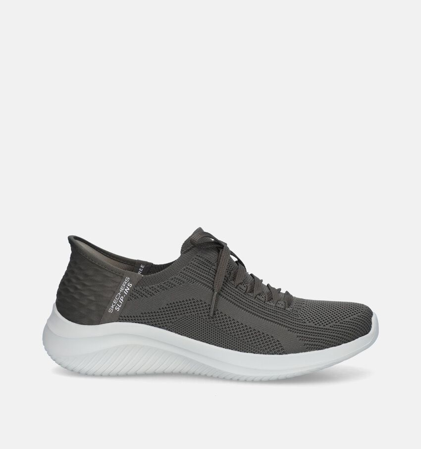 Skechers Slip-ins Ultra Flex 3.0 Brilliant Path Kaki Sneakers