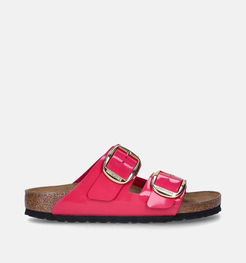 Birkenstock Arizona Big Buckle Nu-pieds en Fuchsia