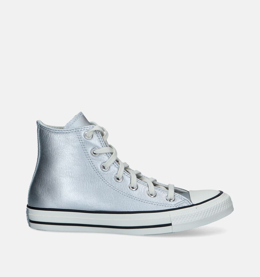 Converse CT All Star HI Zilveren Sneakers