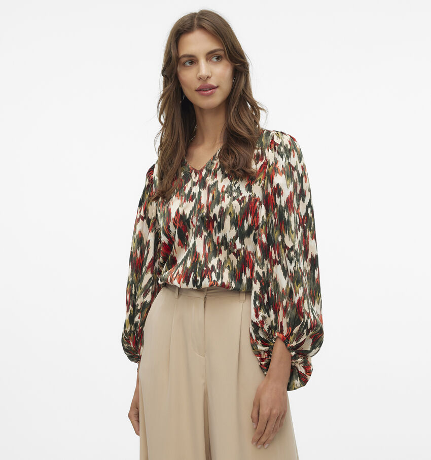 Vero Moda Mina Blouse en Vert