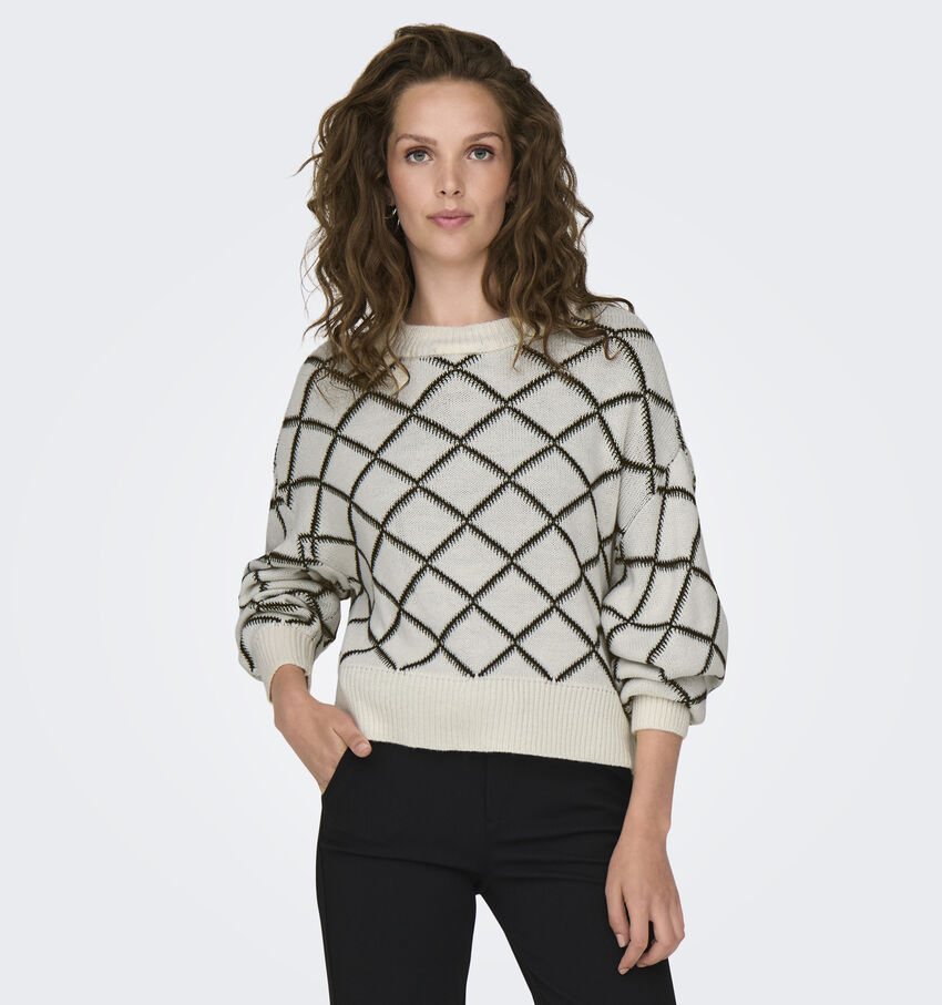 JDY Rita Beige Wollen trui