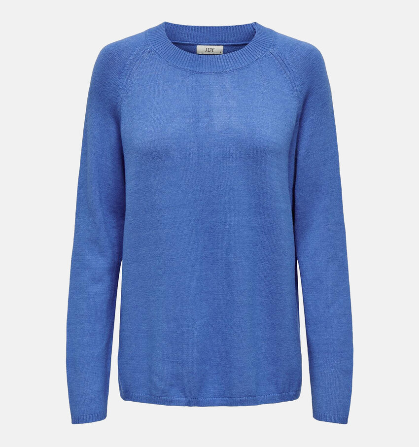 JDY Marco Slit Blauwe Trui