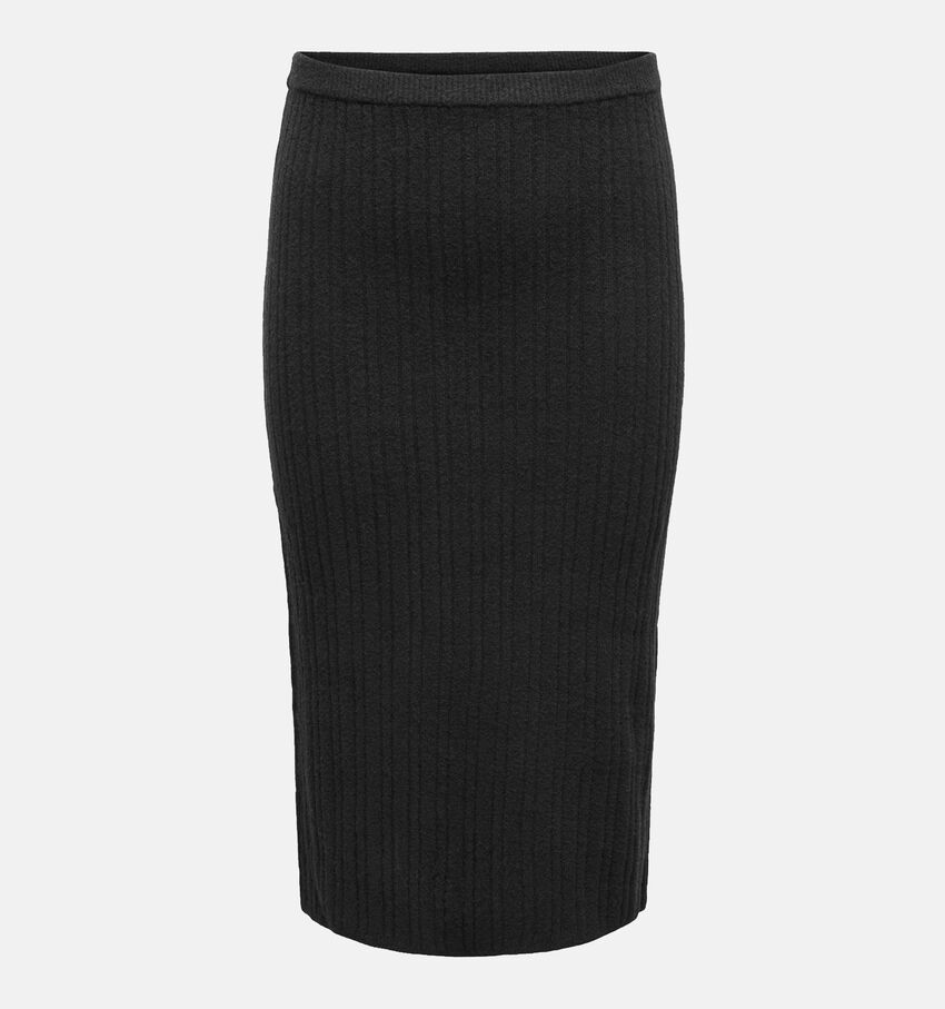 ONLY Carmakoma Jeanett Zwarte Midi rok