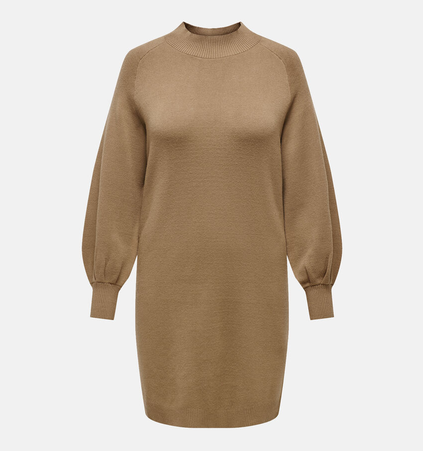 ONLY Carmakoma Frida Bruine Trui jurk