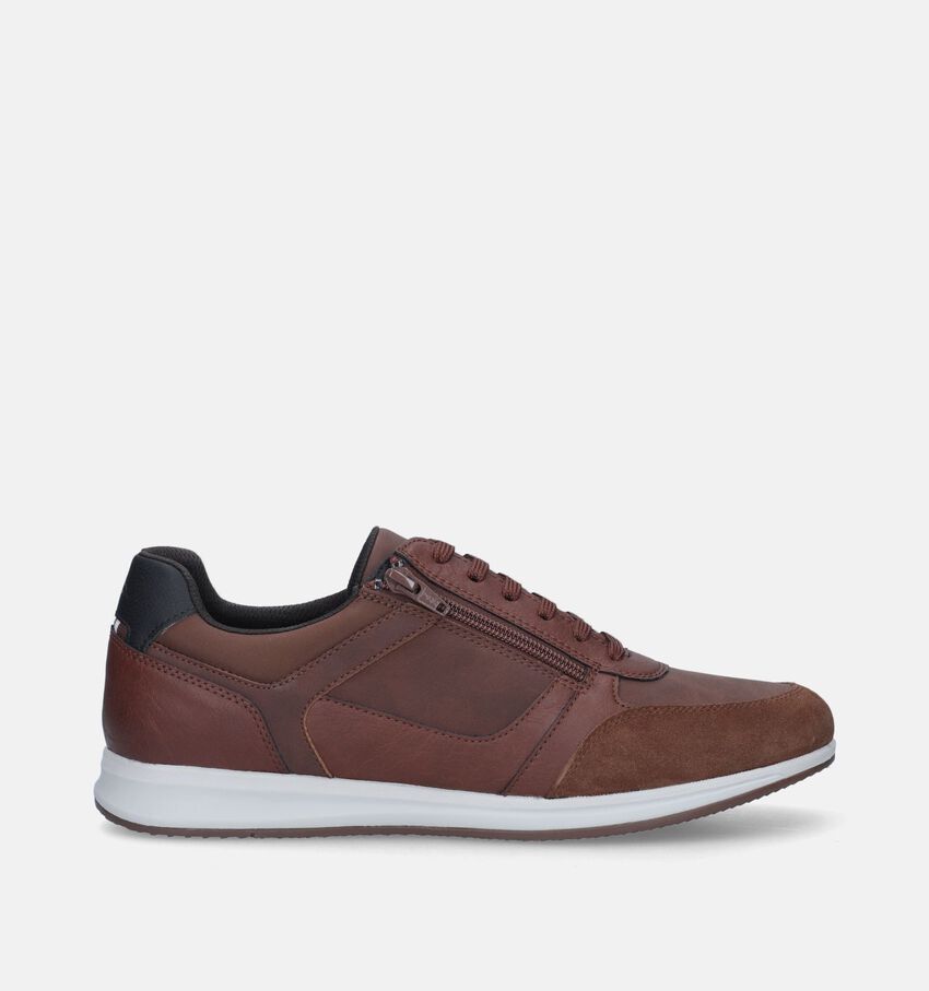 Geox Avery Cognac Veterschoenen