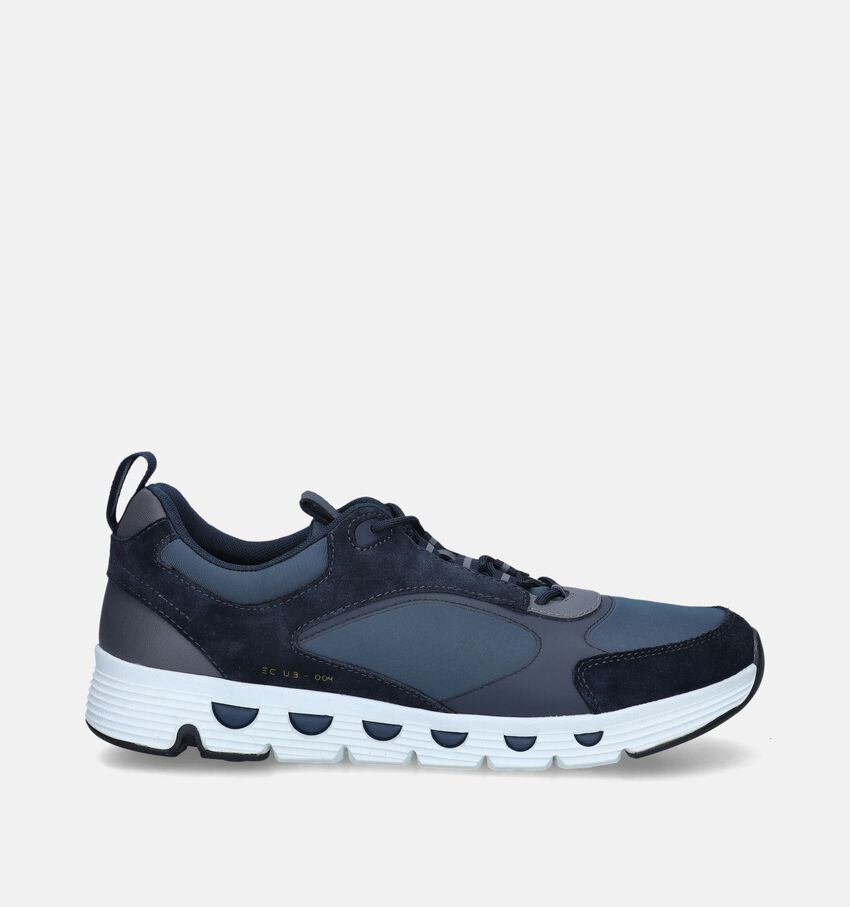 Geox Spherica Blauwe Veterschoenen