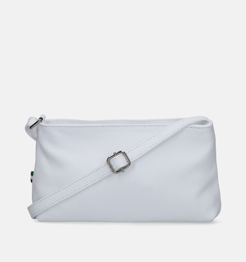 Time Mode Huz Witte Crossbody tas