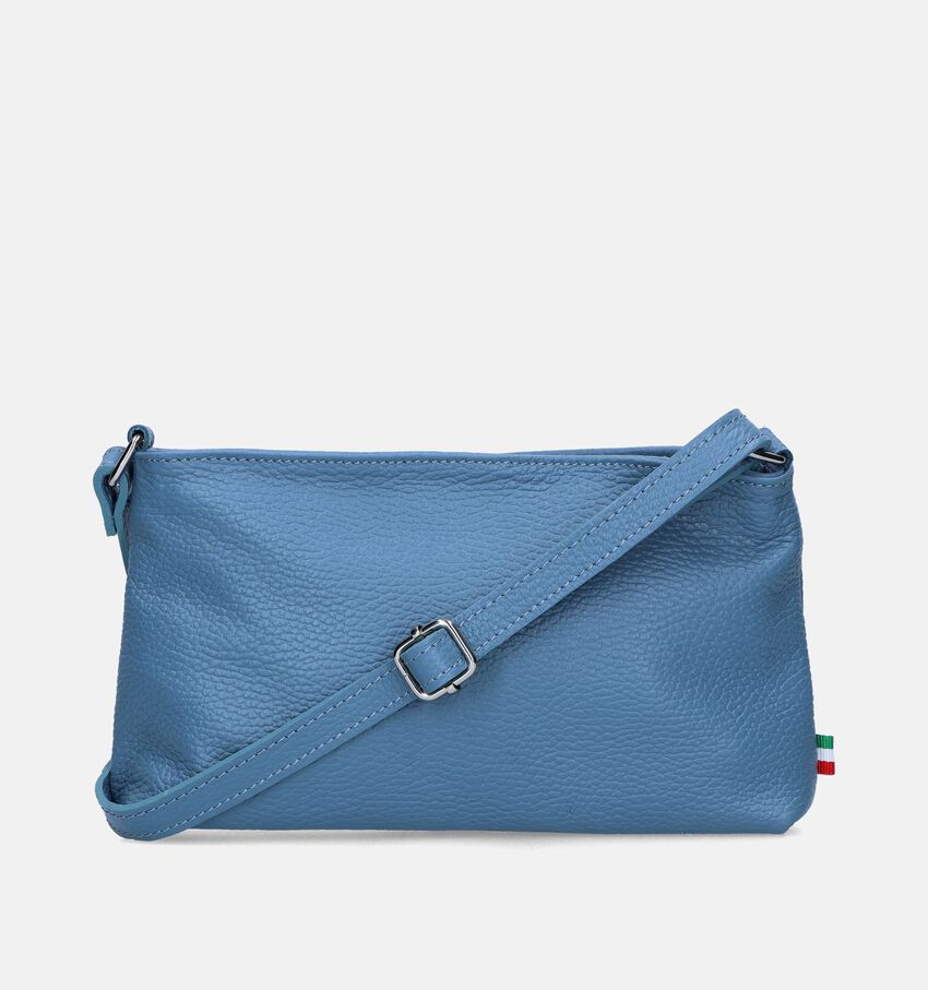 Time Mode Huz Blauwe Crossbody tas