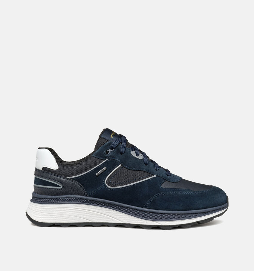 Geox Spherica Blauwe Veterschoenen