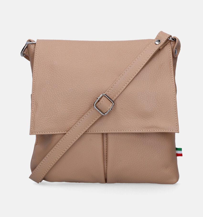 Time Mode Jes Taupe Crossbody tas