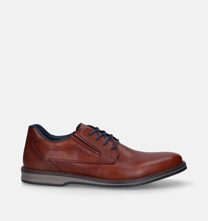 Rieker Cognac Veterschoenen