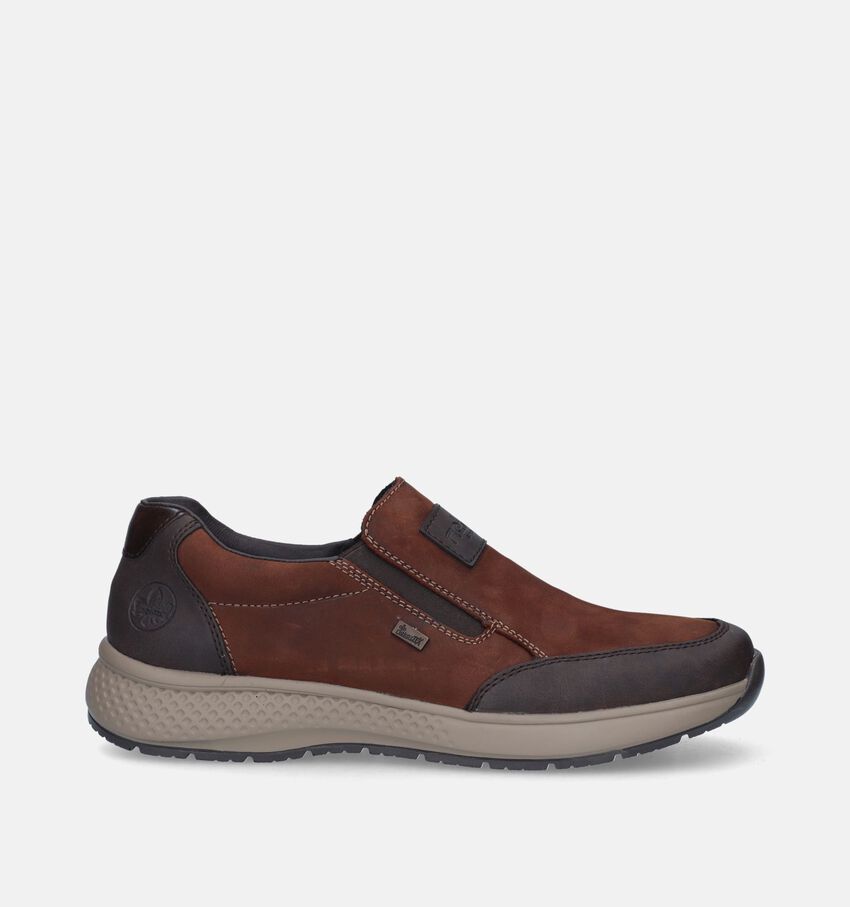 Rieker Tex Bruine Instappers