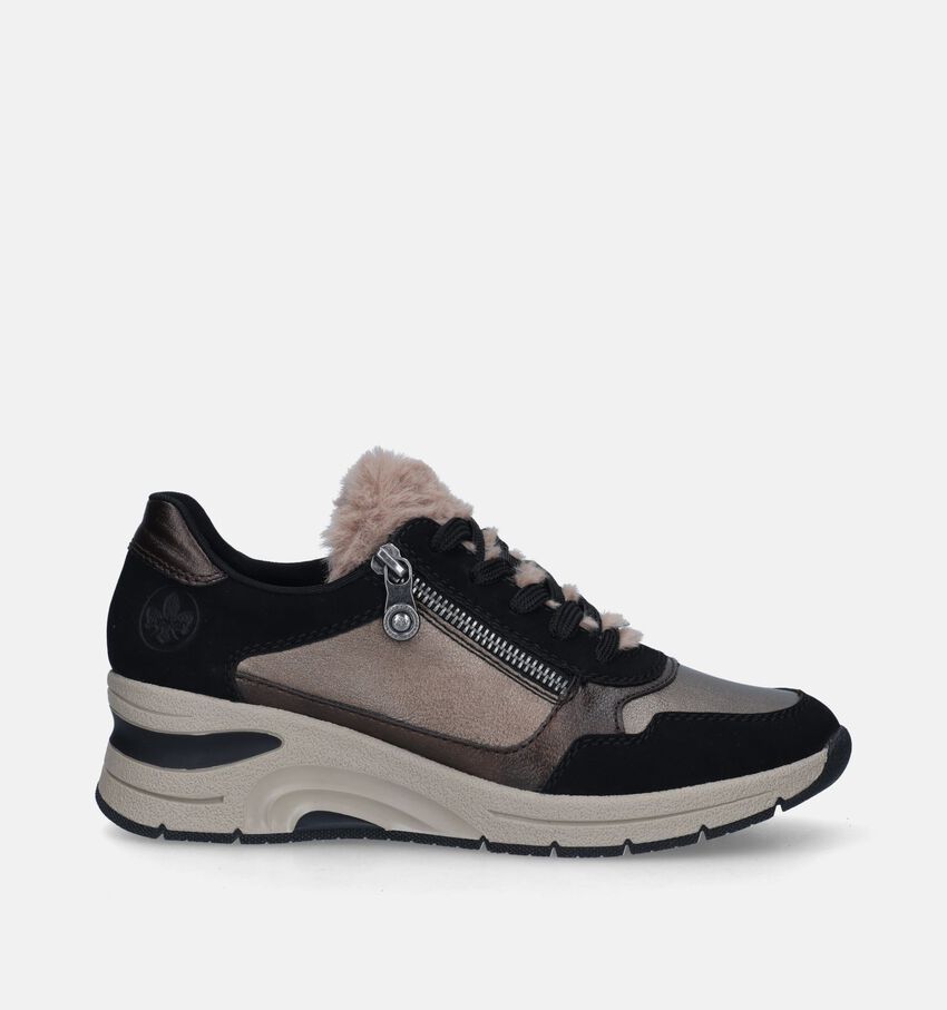 Rieker Zwarte Sneakers