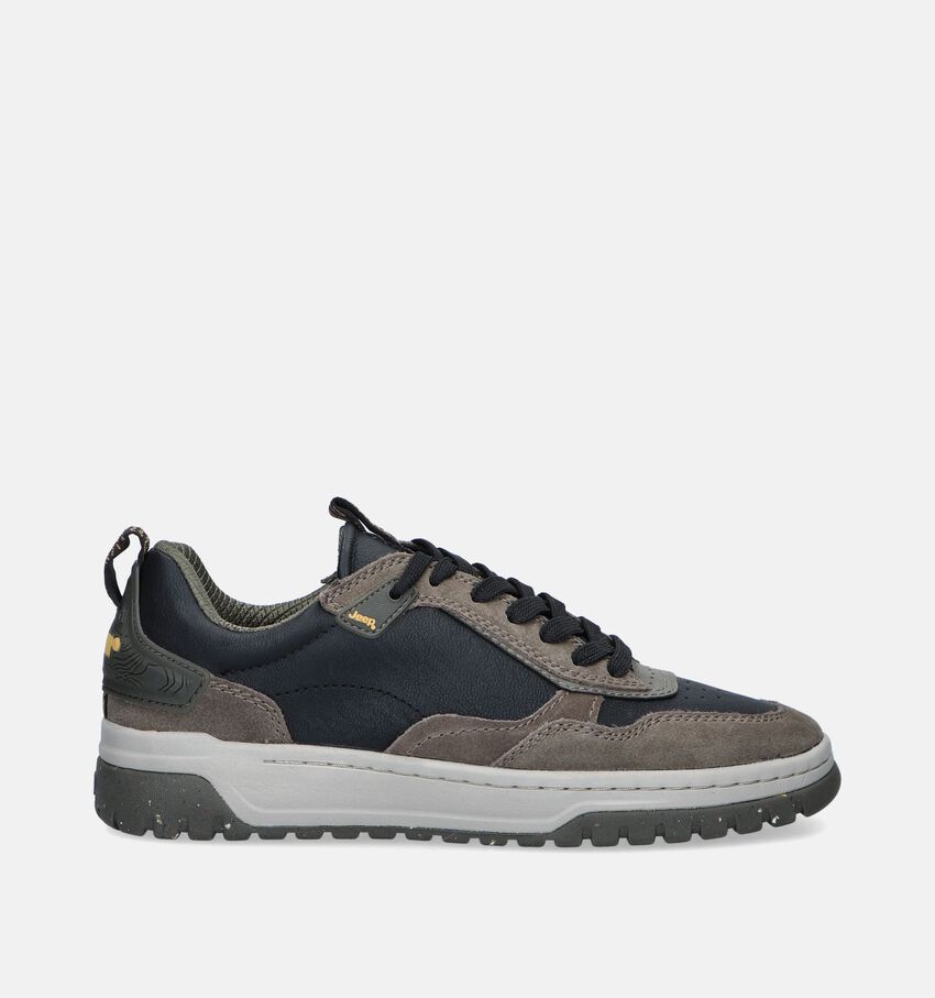 Jeep Latitude Chaussures à lacets en Vert Kaki