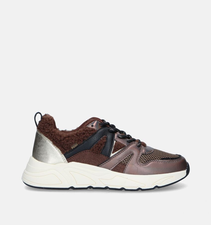 Posh by Poelman Bruine Sneakers