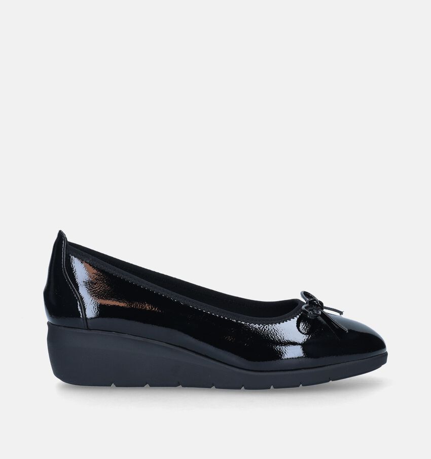 Jana Zwarte Pumps met sleehak