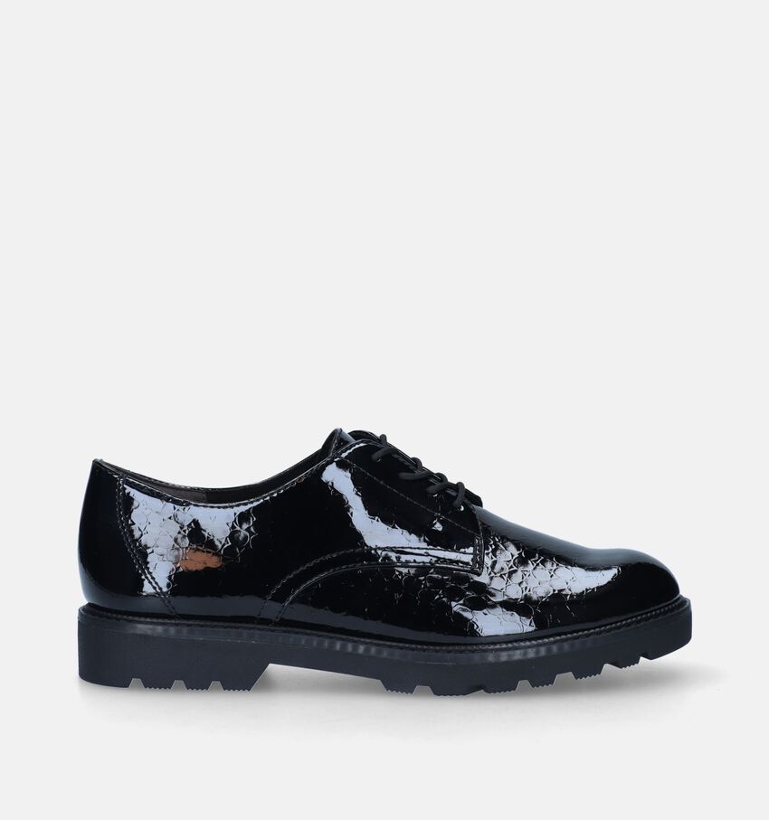 Tamaris Zwarte Veterschoenen