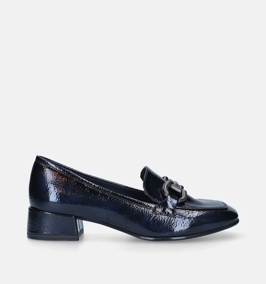 Tamaris Mocassins avec talon en Bleu