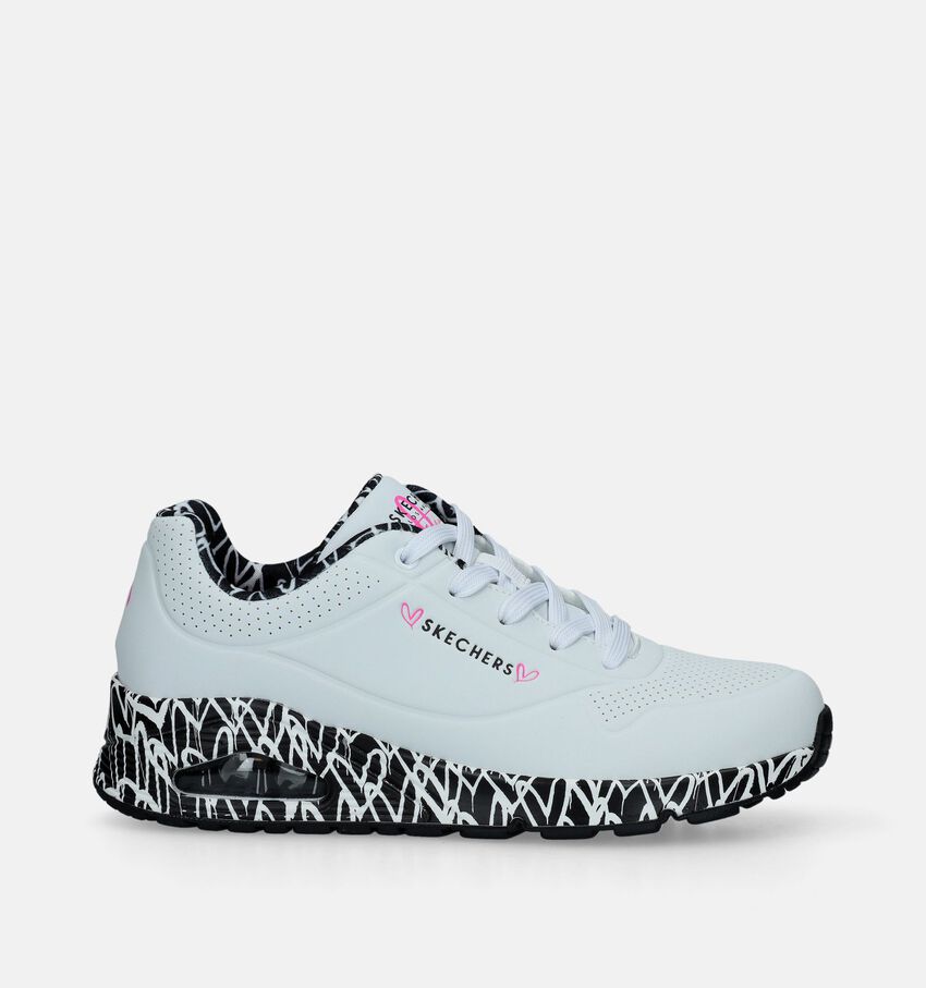 Skechers x JGoldcrown Uno Loving Witte Sneakers