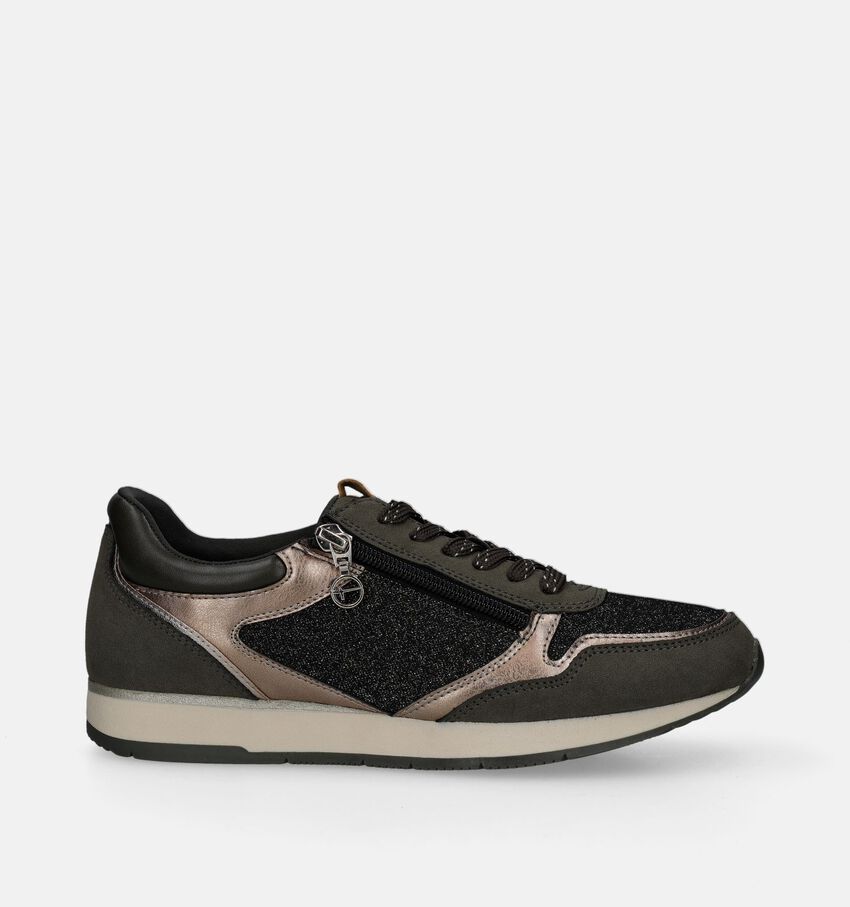 Tamaris Baskets casual en Vert kaki
