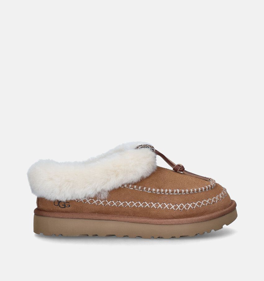 UGG Tasman Alpine Cognac Wollen Pantoffels