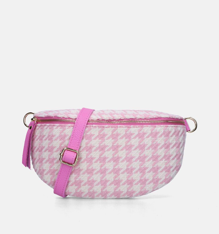 Via Limone Roze Crossbody tas