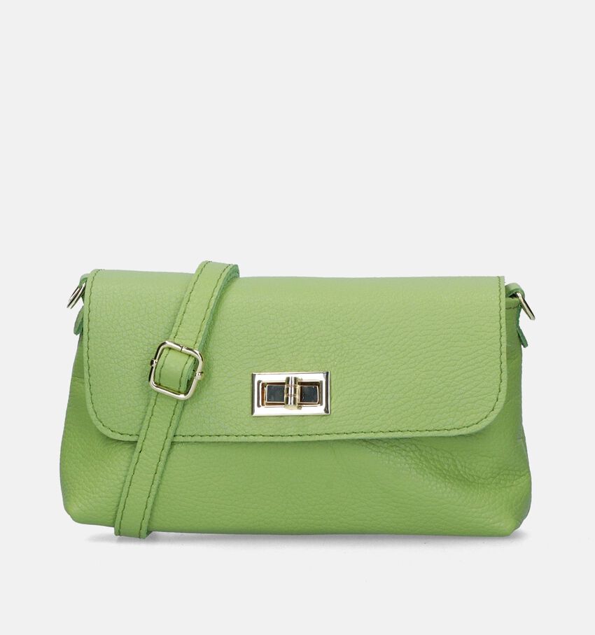 Via Limone Groene Crossbody tas