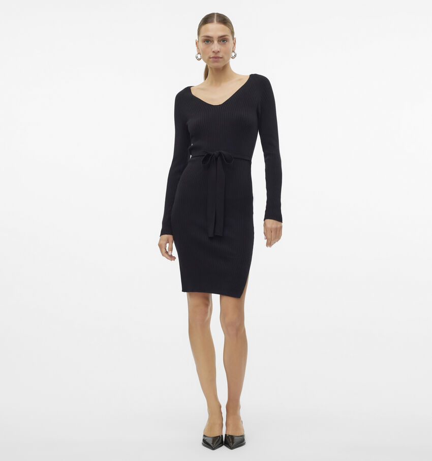 Vero Moda Saba Zwarte Kokerjurk