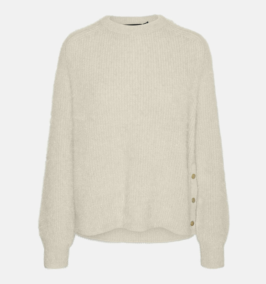 Vero Moda Glassy Beige Tricot trui