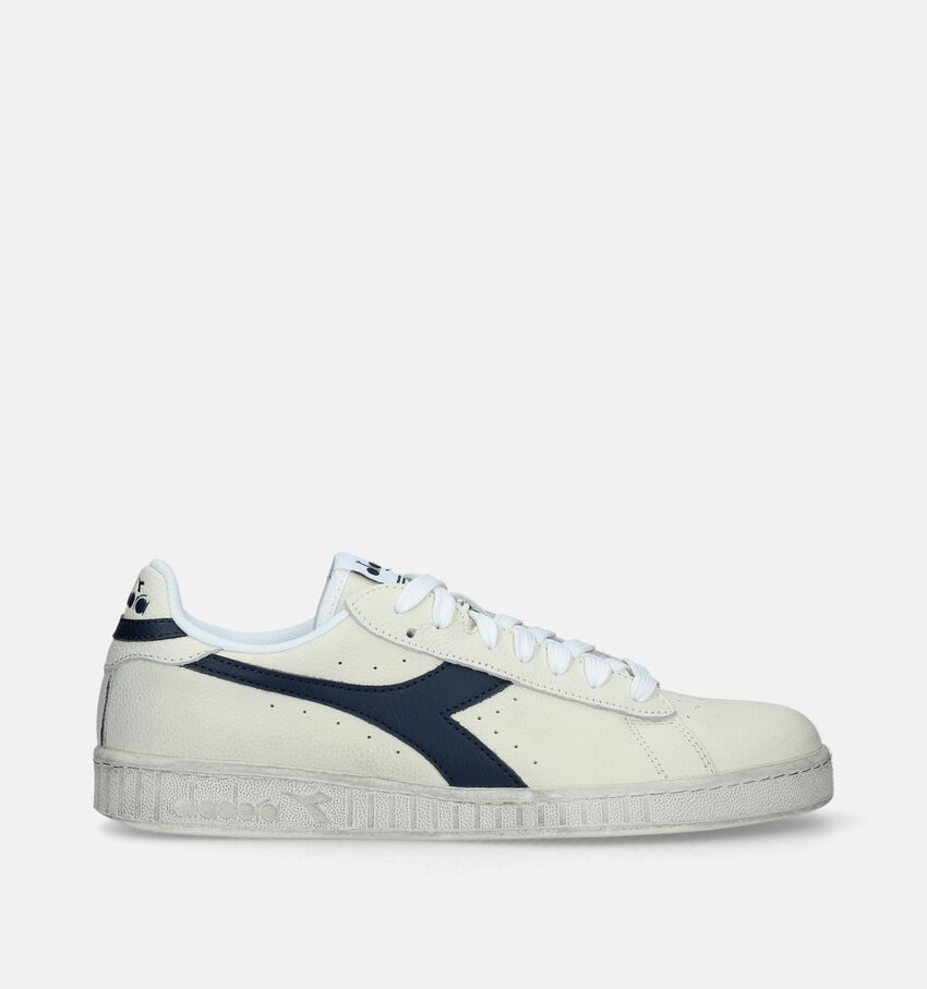 Game L Low Waxed Witte Sneakers