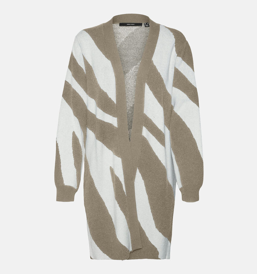Vero Moda Nancy Beige Gebreide cardigan
