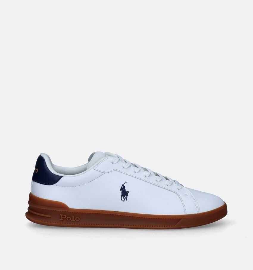 Polo Ralph Lauren Heritage Court Chaussures à lacets en Blanc
