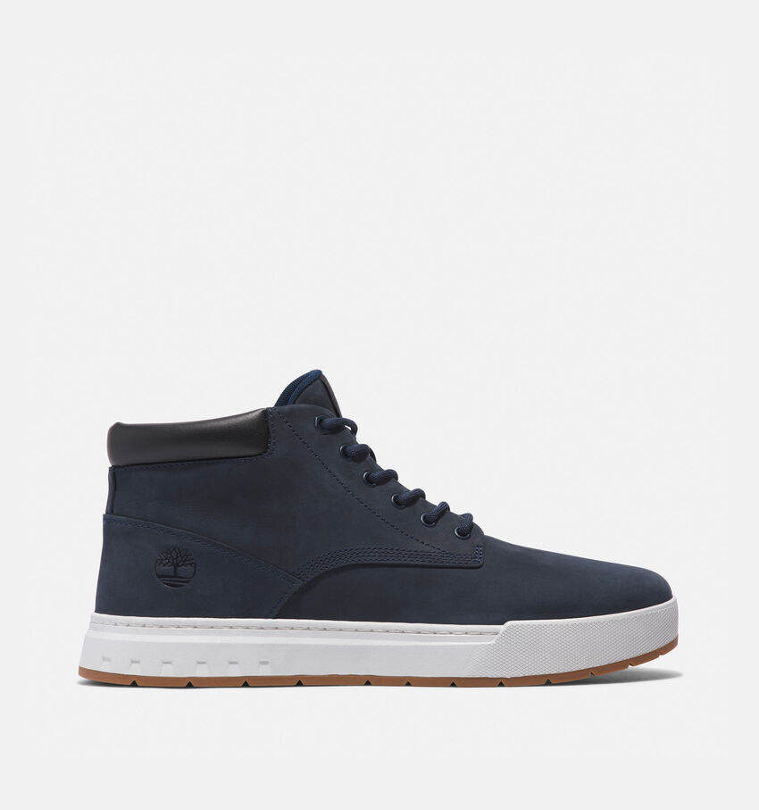 Timberland Maple Grove Leather Chukka Bottines en Bleu