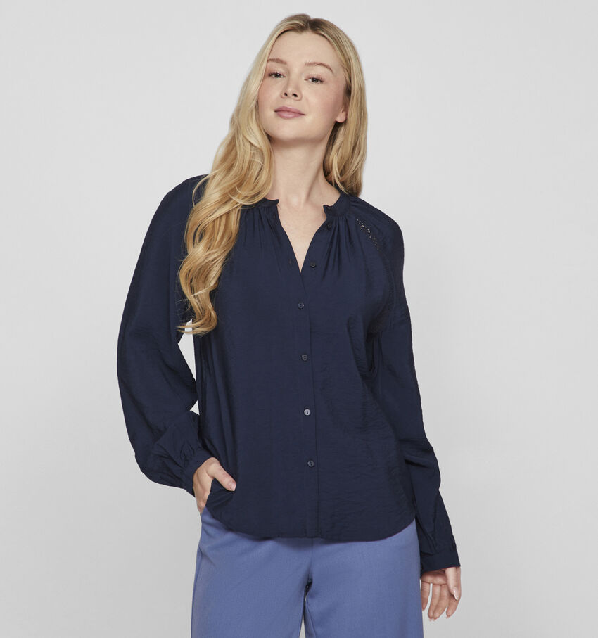 Vila Dogma Blouse en Bleu